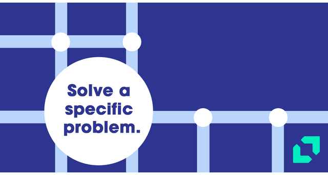 Iterative Innovation blue circles and lines.