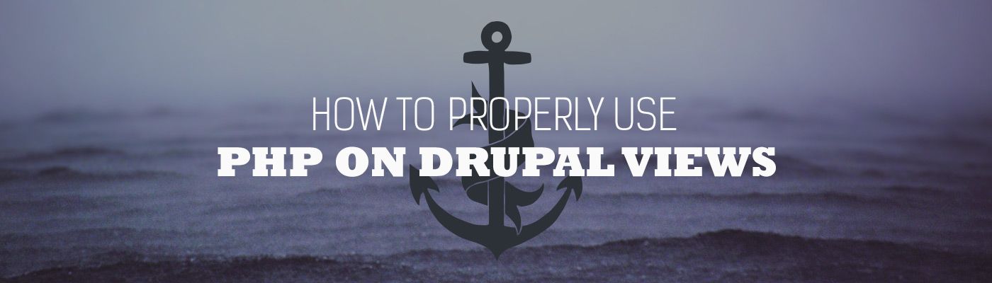 How to properly use PHP on Drupal views fields
