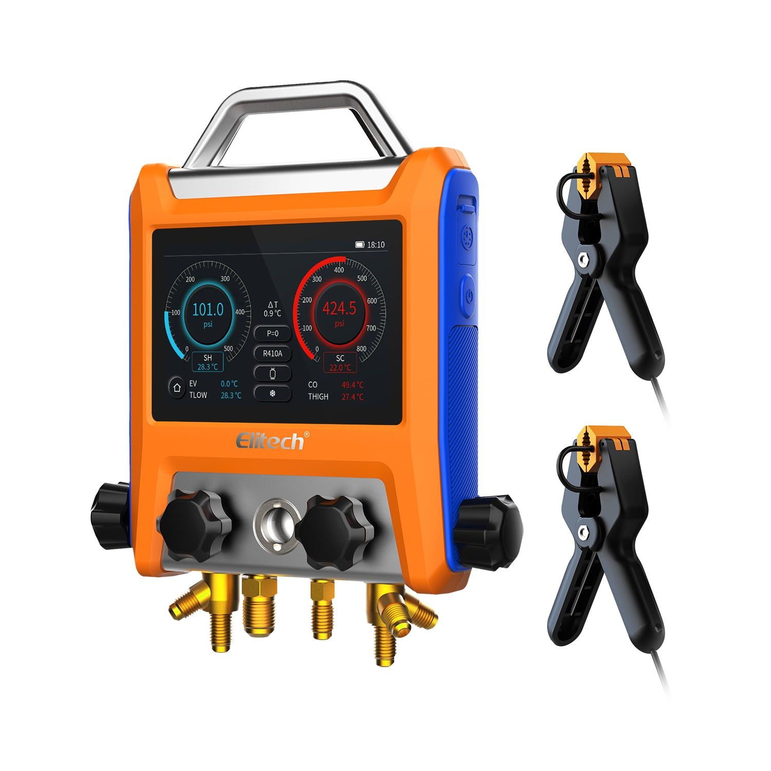 SMG-40V Czterodrożny Manifold 5" Touch Screen