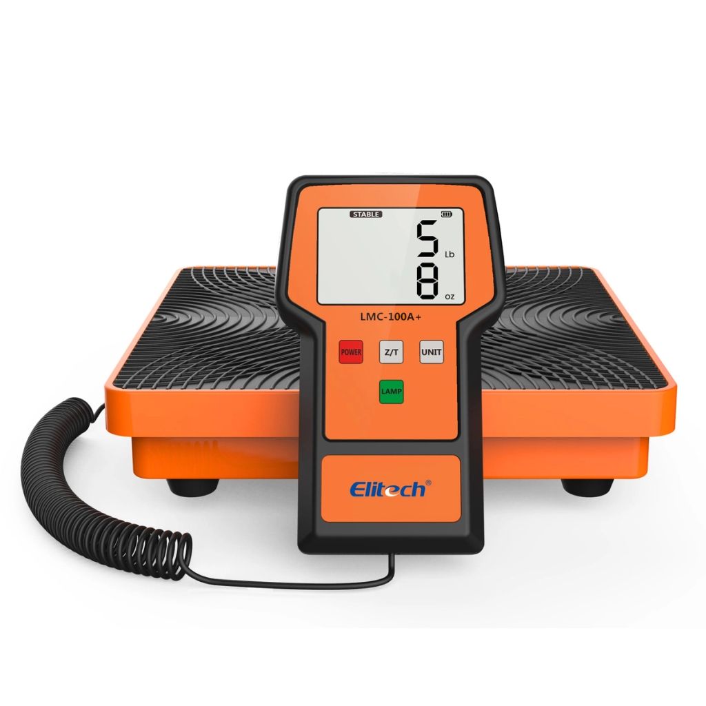 Elitech Zestaw HVAC A – detektor, waga i węże