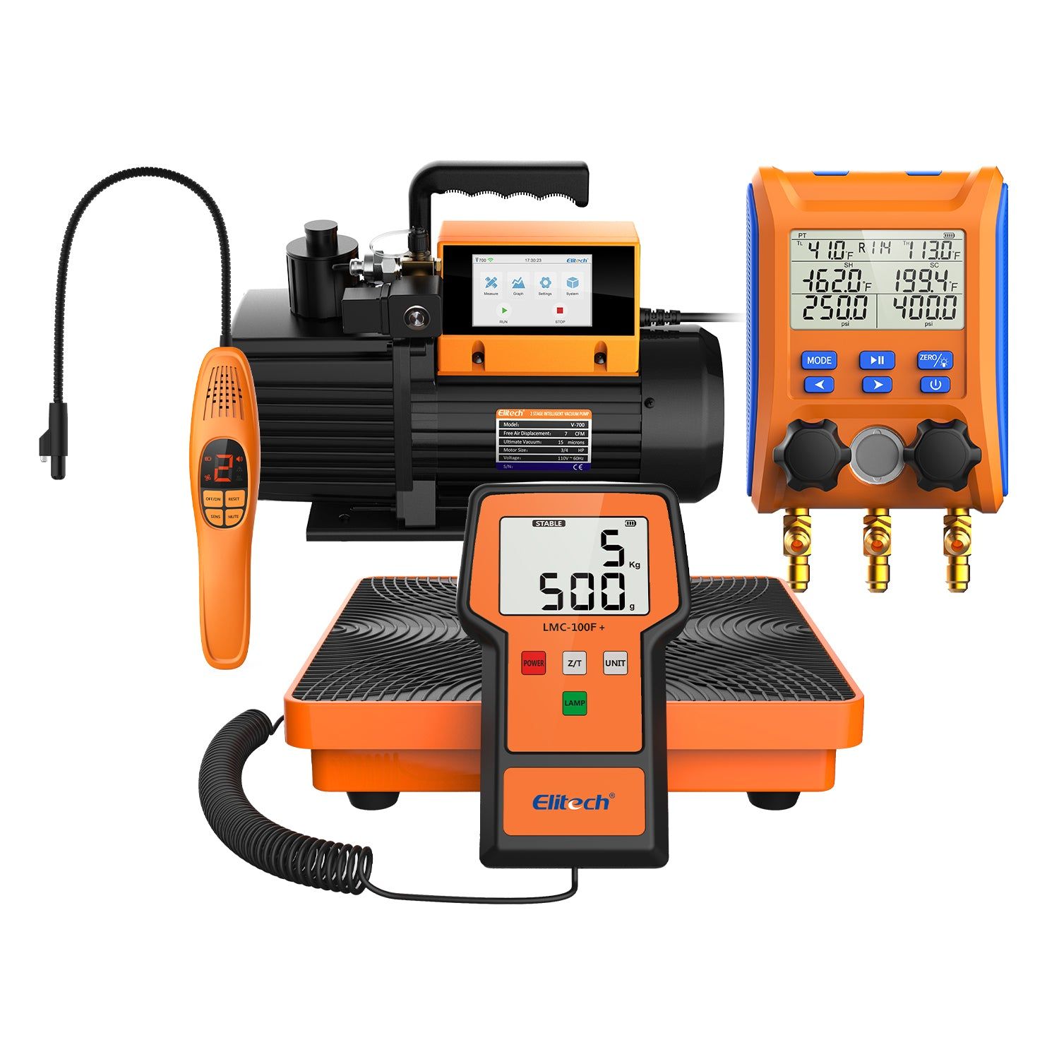 DMG-4B Czterodrożny Cyfrowy Manifold Bluetooth