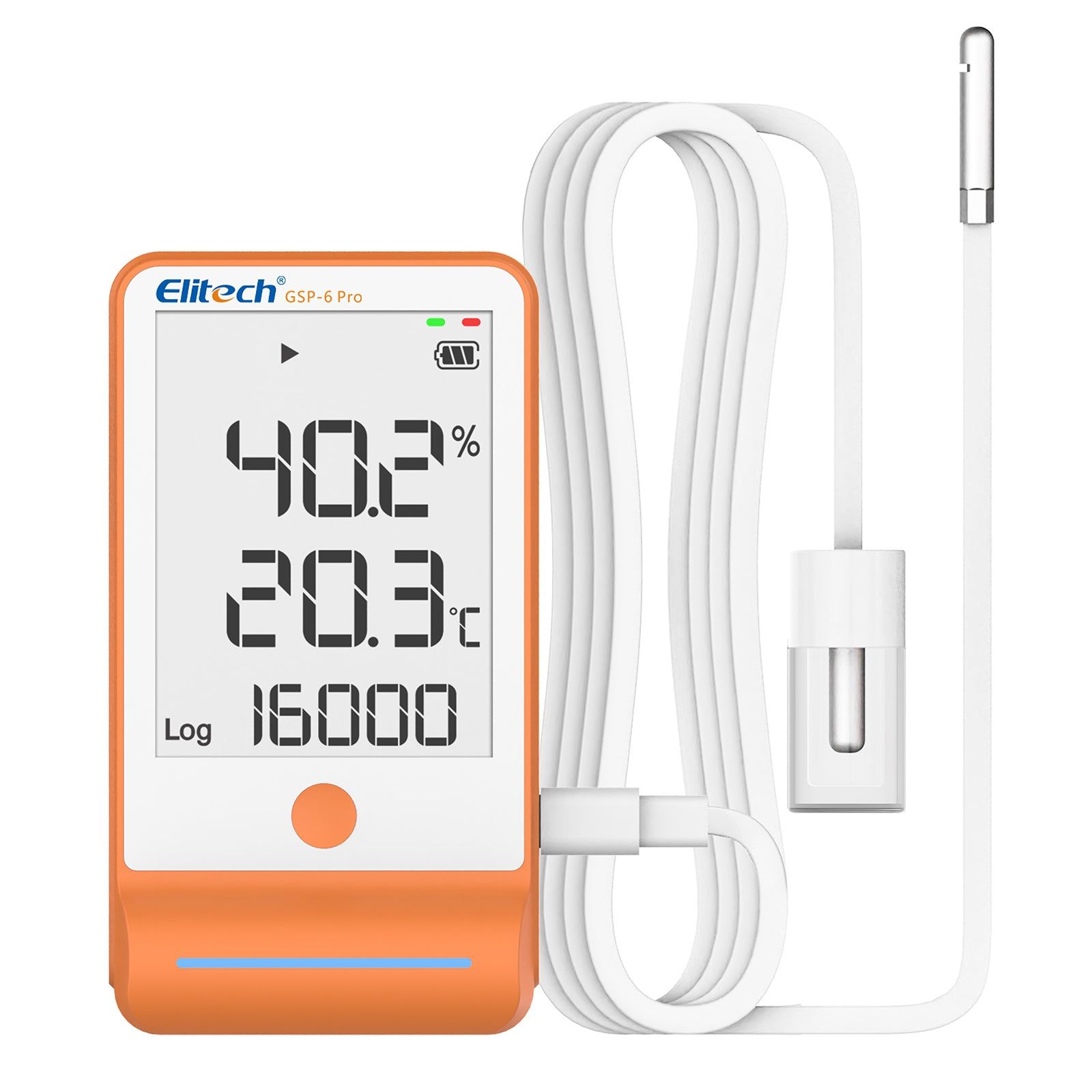 GSP-6G Bluetooth Rejestrator z Sondą Glikolową