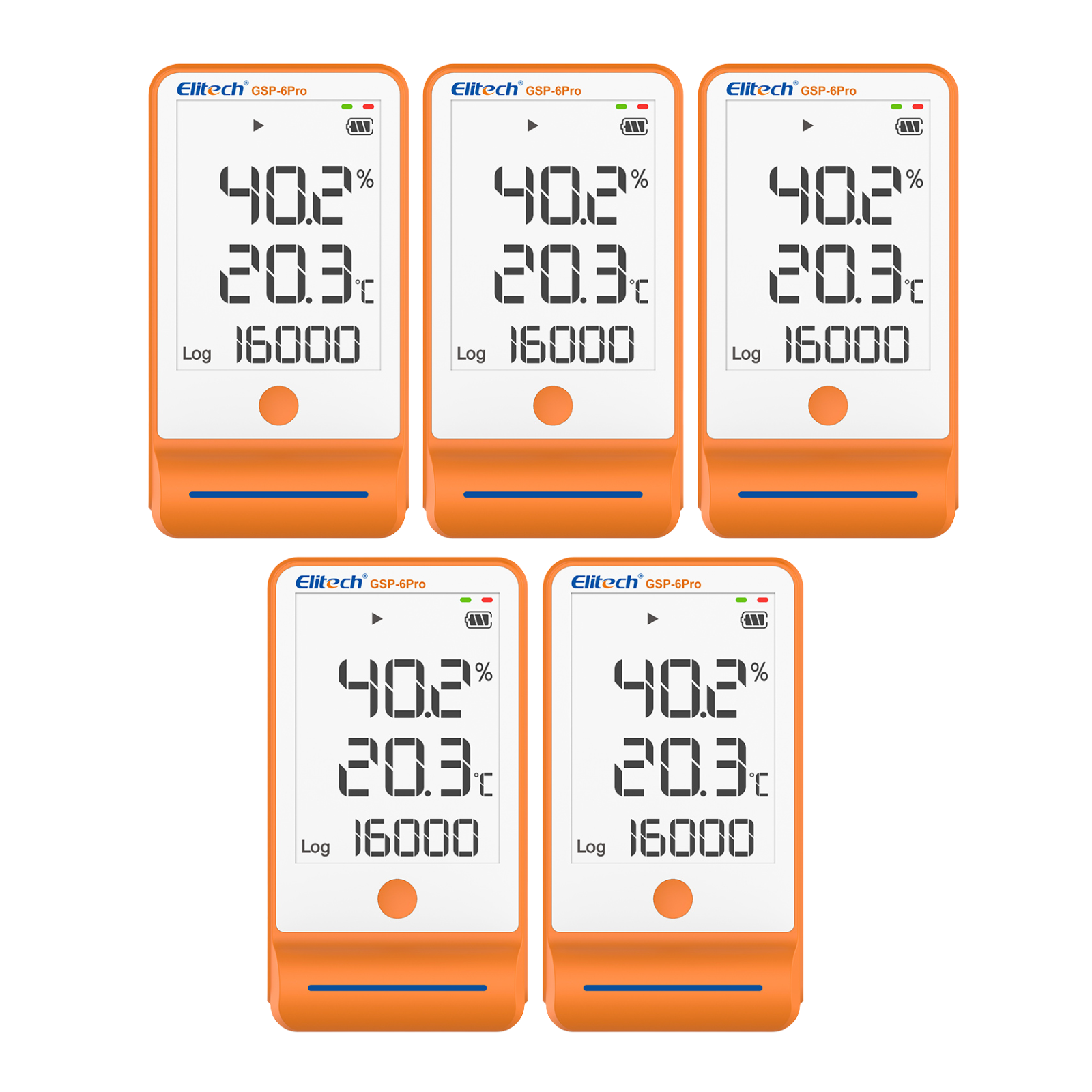 GSP-6Pro Zaawansowany Bluetooth Rejestrator Temperatury