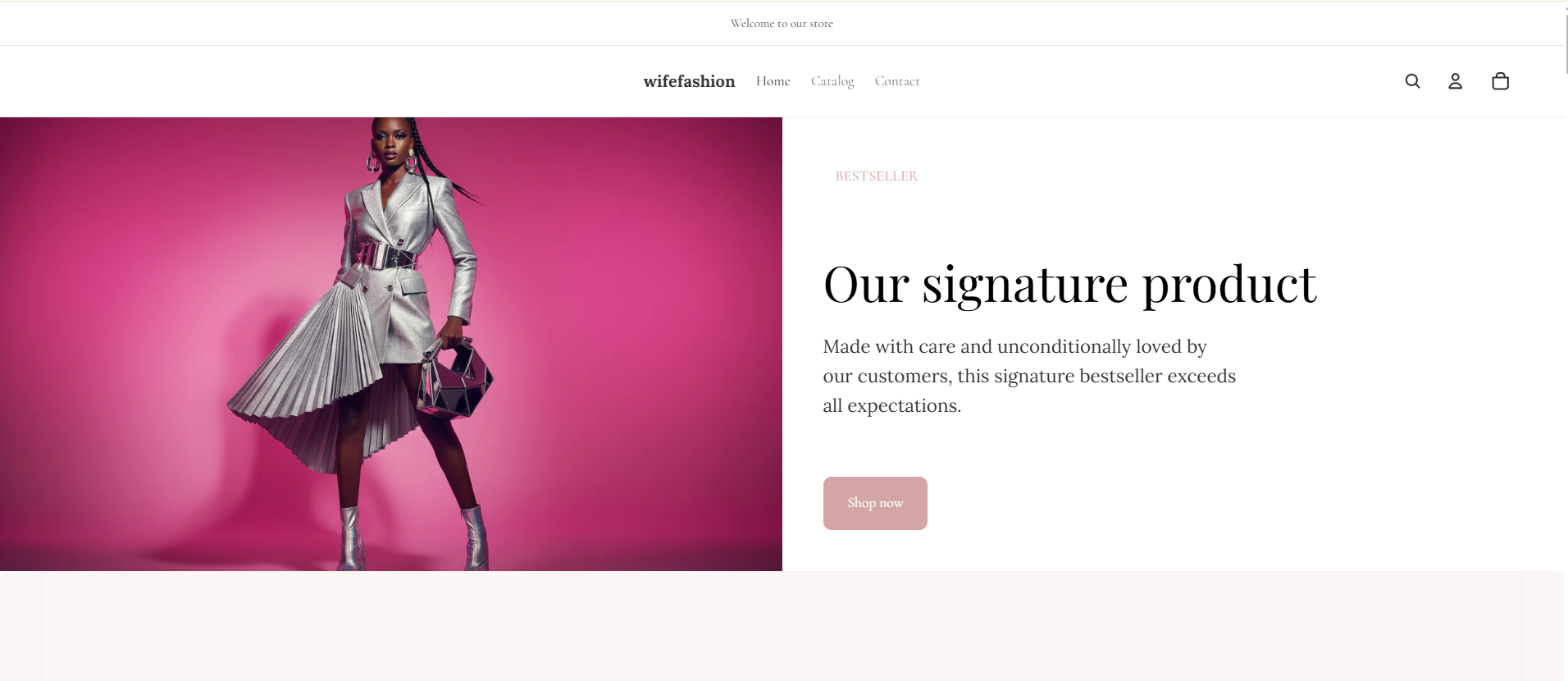 eCommerce Clothing Store project