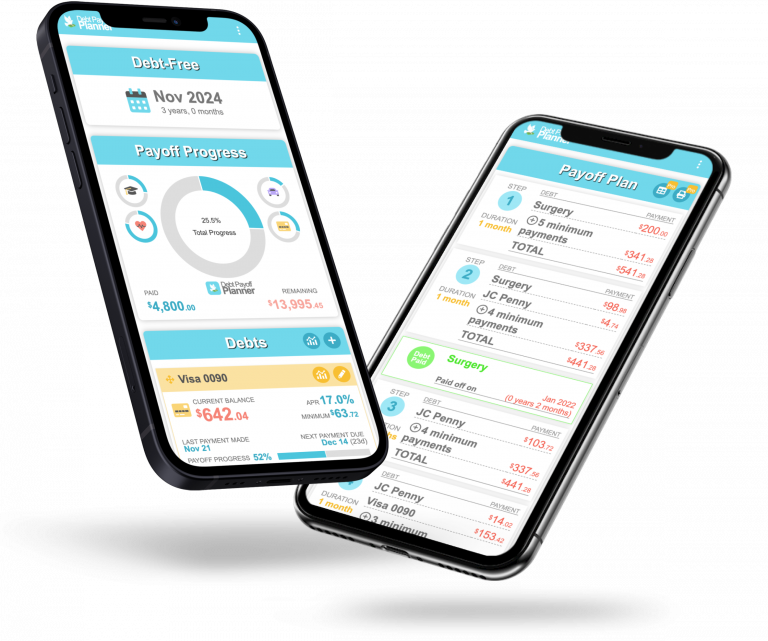 Debt management apps