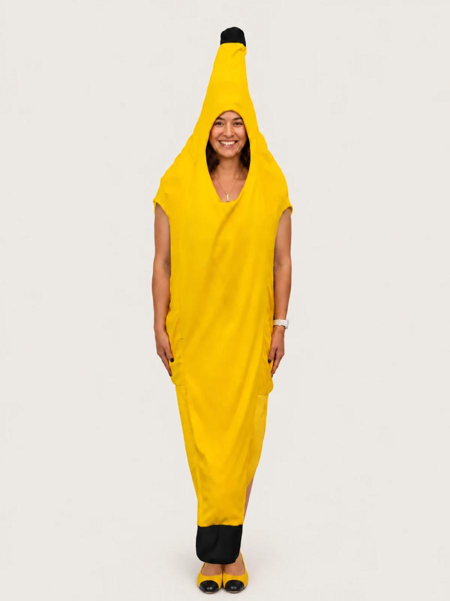 Banane aus dem Kostümbestand der Hilarikleiderbörse