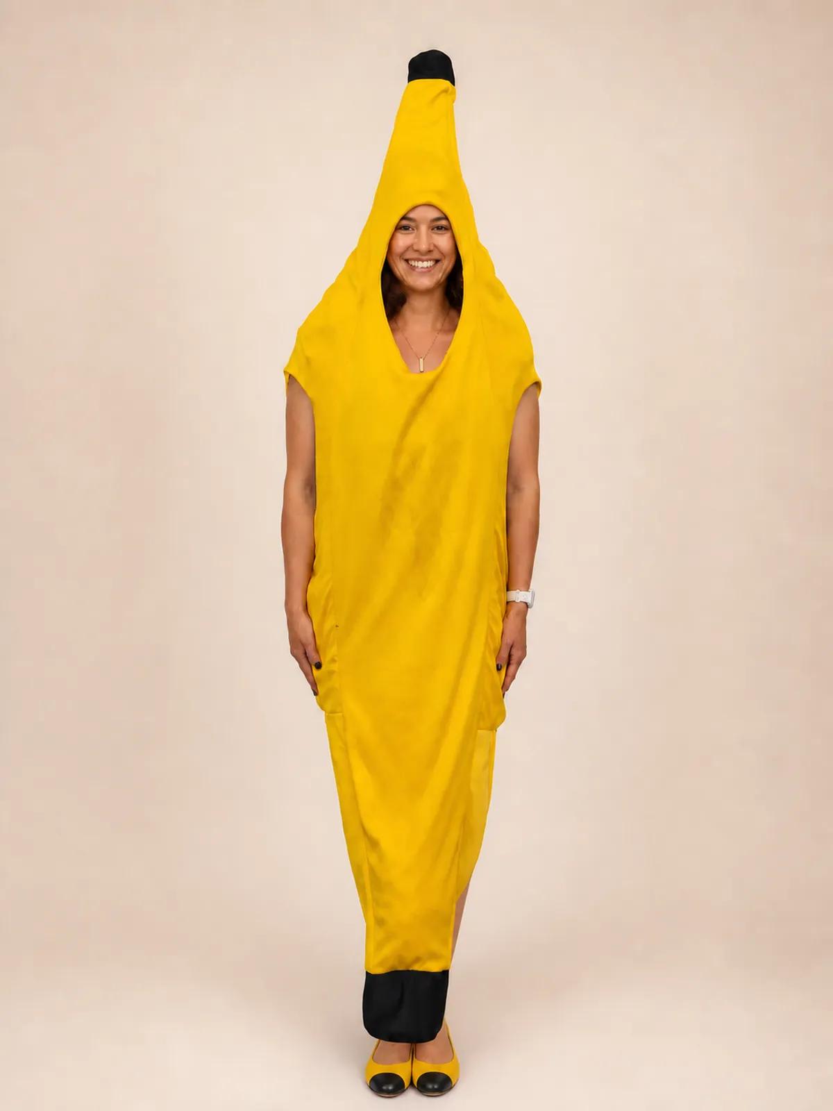 Banane aus dem Kostümbestand der Hilarikleiderbörse
