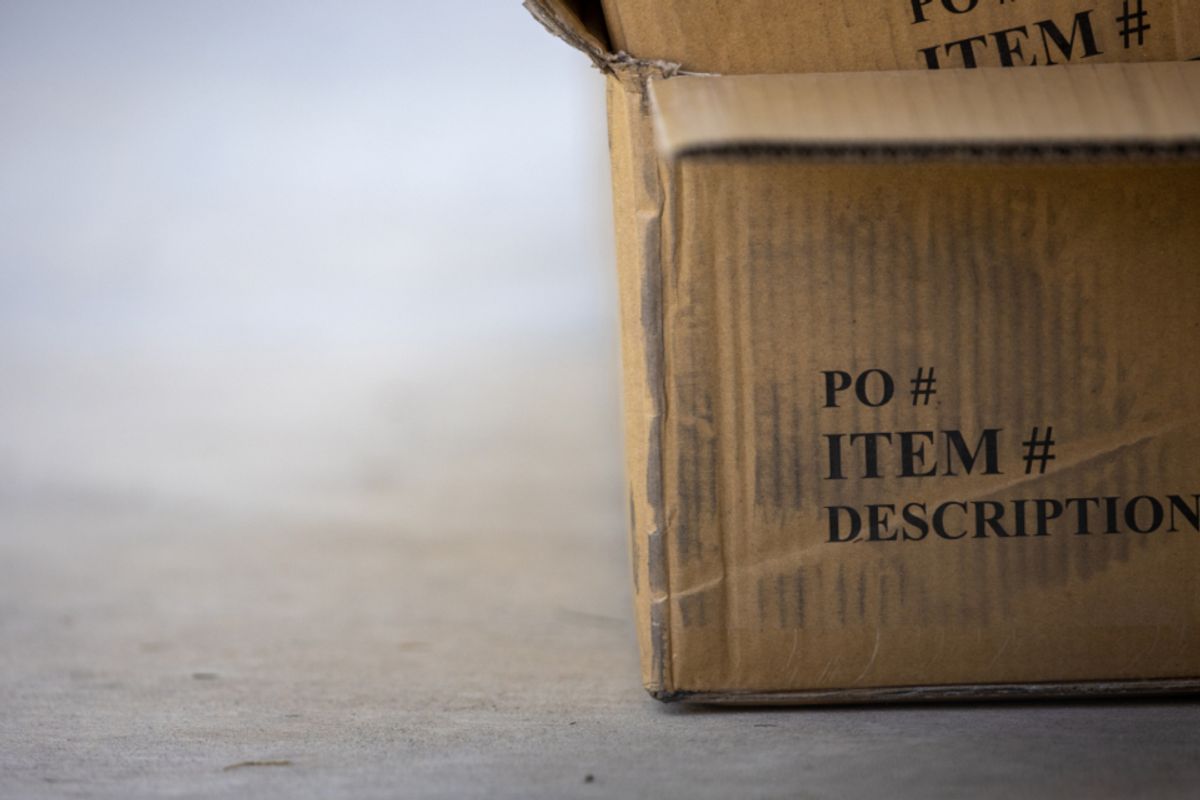 Cartons de déménagement lors d'un transfert de siège social