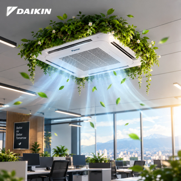 Daikin 4-way ceiling cassette
