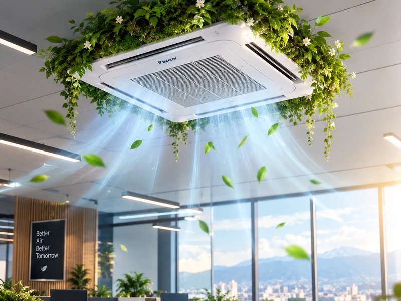 Daikin 4-way ceiling cassette
