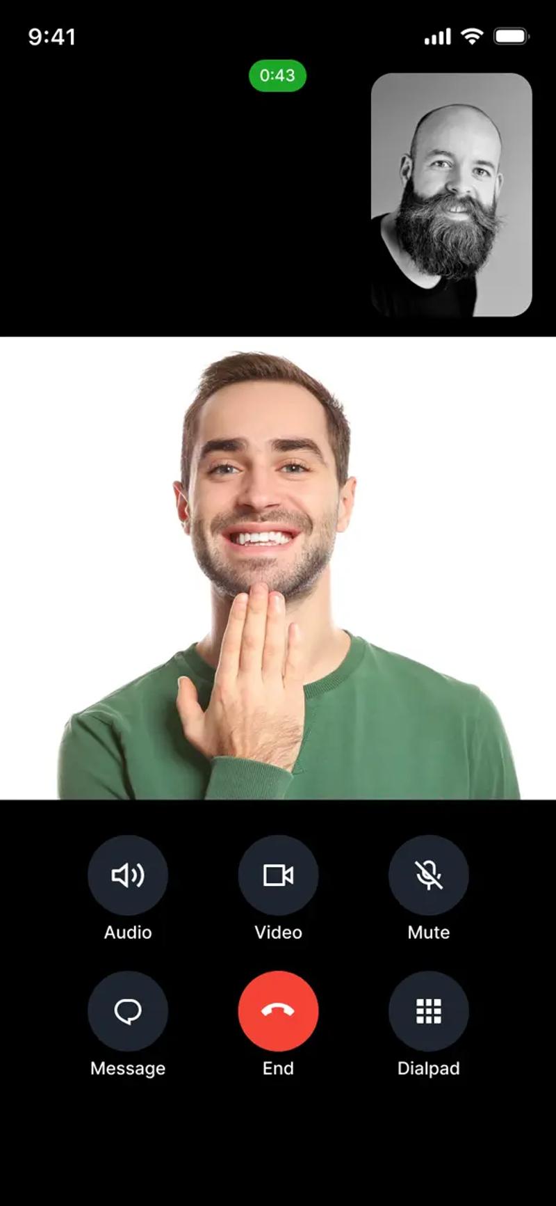 SIP video call demo