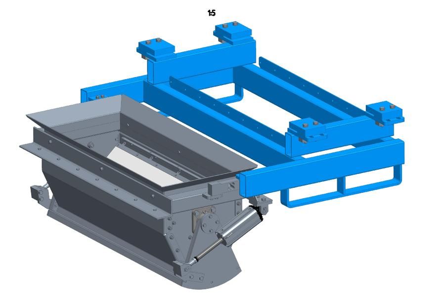 Násypný vážiaci modul