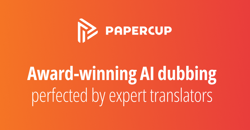 Screenshot of papercup.com