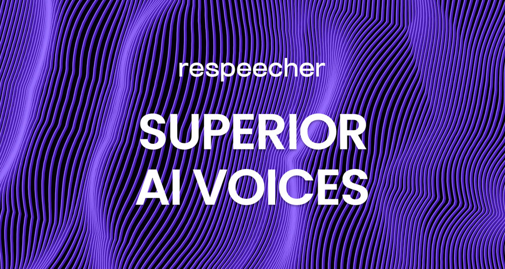 Screenshot of respeecher.com