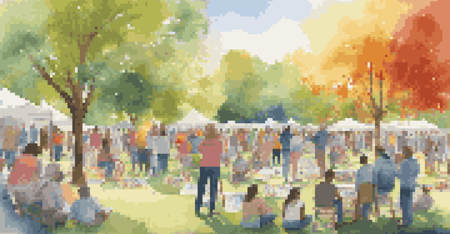 A community painting event in a park, with diverse individuals collaborating on a colorful canvas that represents hope and equality.