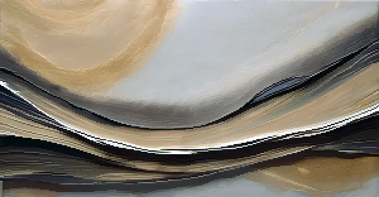 An abstract painting illustrating wabi-sabi with fluid brush strokes and a blend of earth tones, emphasizing imperfections.