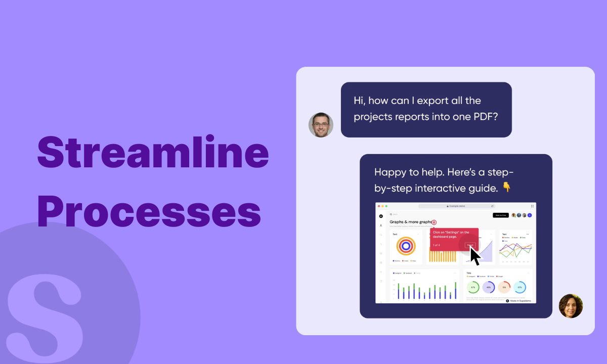 8 No-Nonsense Tips to Streamline Processes Faster | Supademo Blog