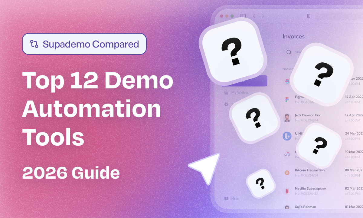 12 Best Video Tutorial Software in 2026 [Tested] | Supademo Blog