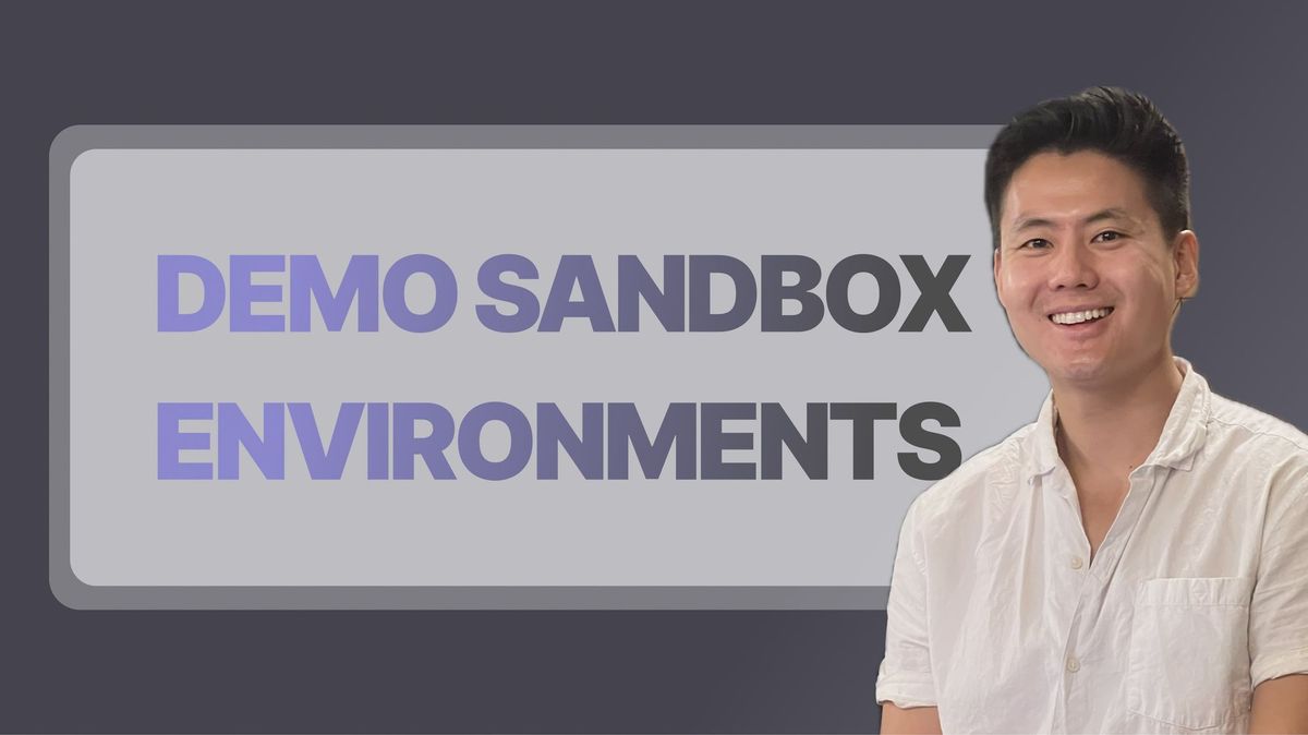 Sand Box Environment How to Create Demo Sandbox Environments | Supademo Blog