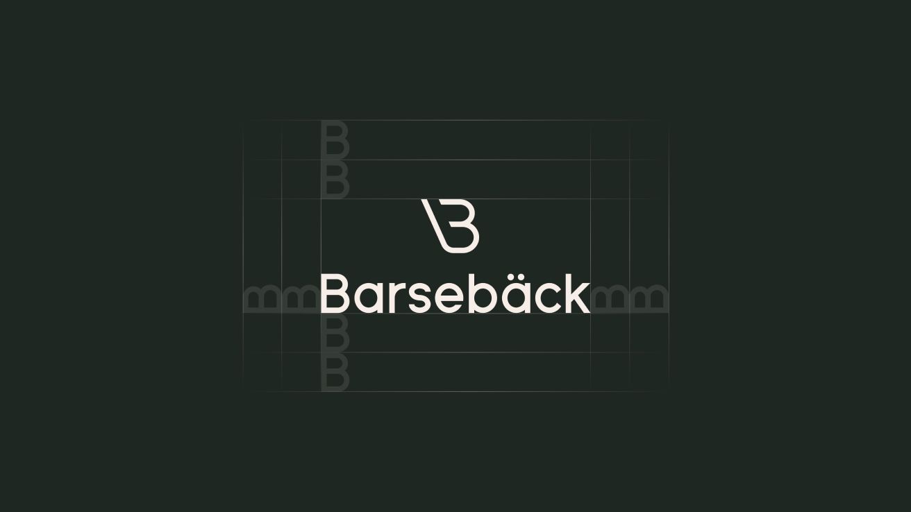 Barsebäck logo set in vertical orientation.