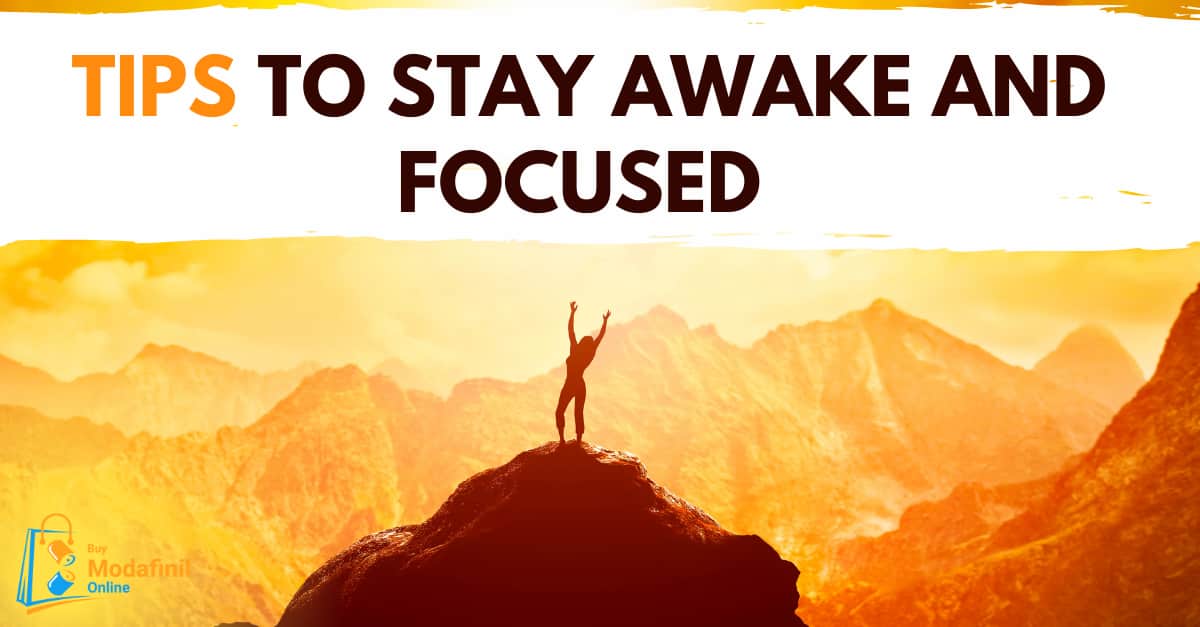 Tips to stay awake and focused Banner image's picture