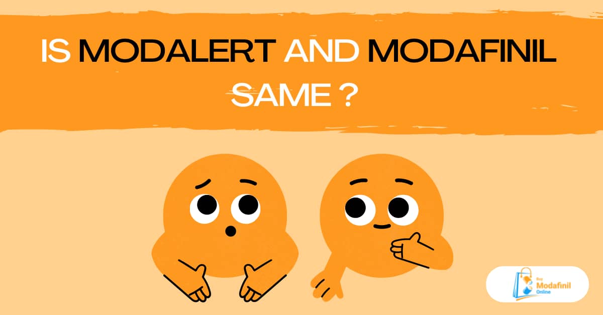 is modalert and modafinil same?