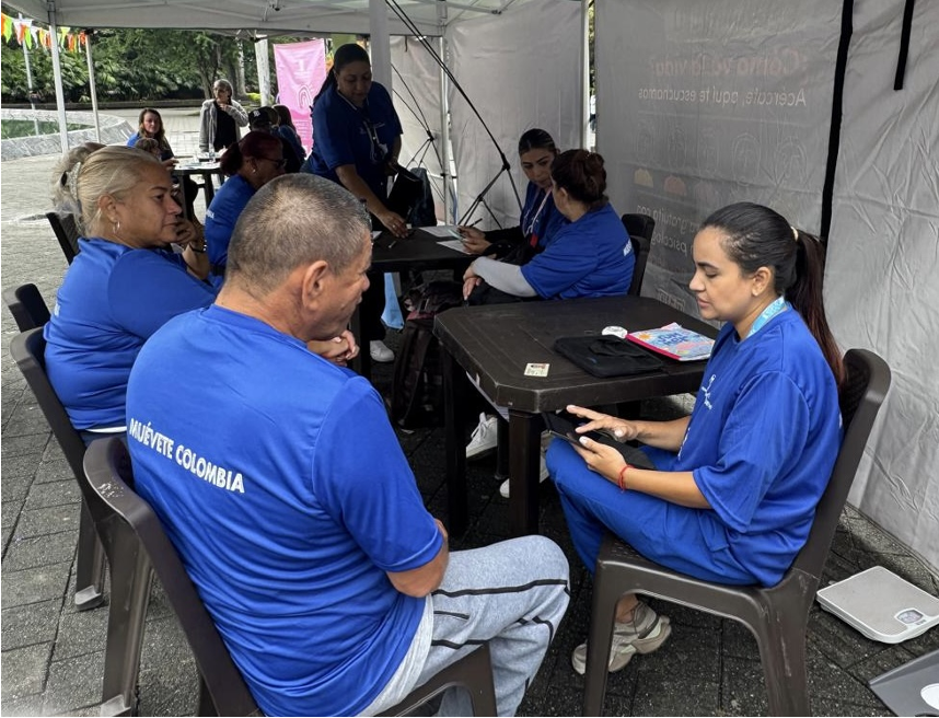Feria saludable en el Parque de Banderas con más de 500 asistentes