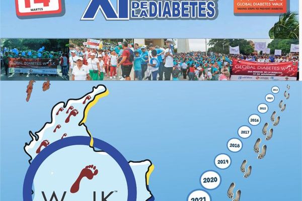 X CAMINATA POR LA DIABETES, GVN REGIÓN CARIBE COLOMBIA