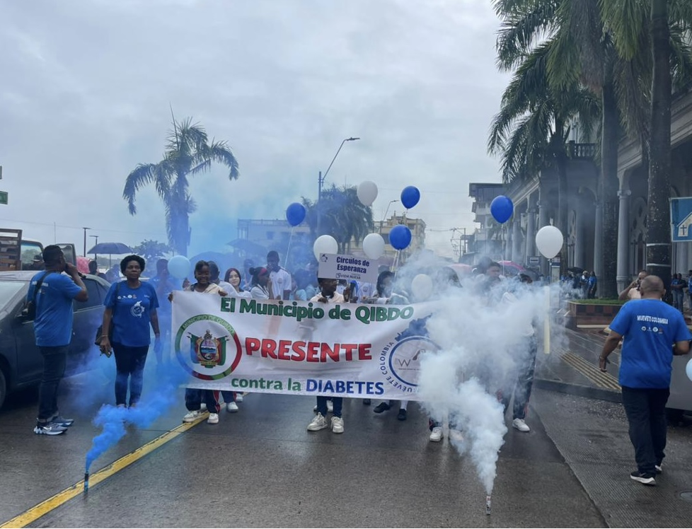 En el Chocó, la jornada de prevención contra la diabetes reunió a 400 personas