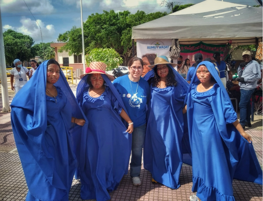 Más de 500 personas participaron en la caminata de Carraipía, Maicao