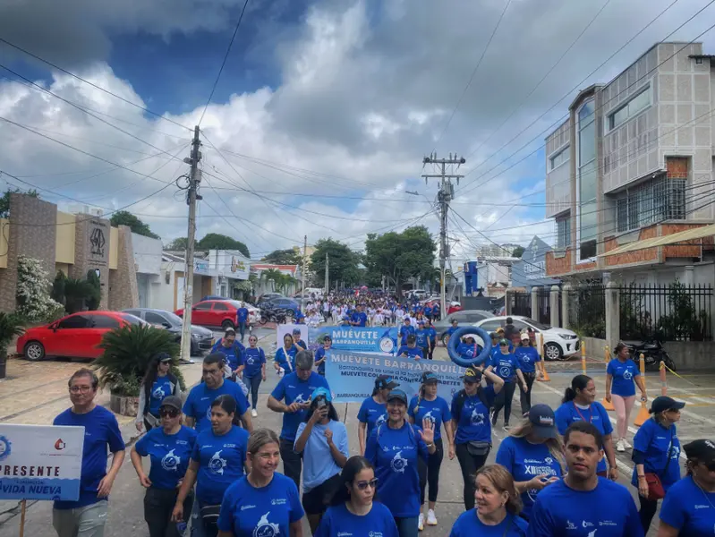 La 13ª Caminata del Día Mundial de la Diabetes reunió a 4,000 personas en el Parque Sagrado Corazón