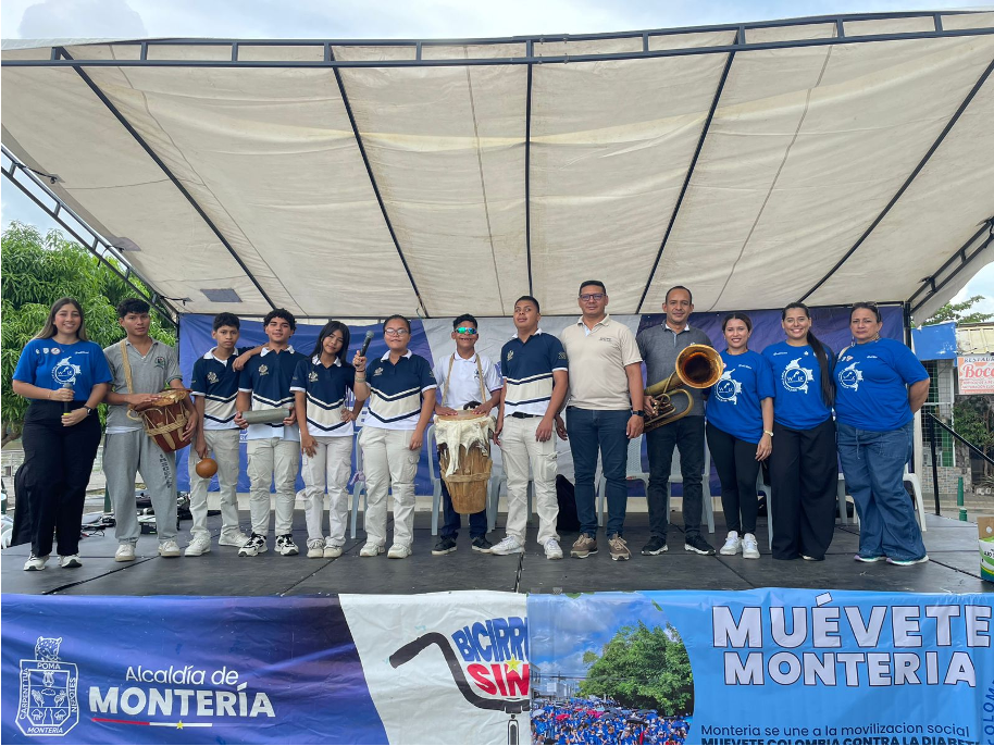 “Muévete por Montería” promovió actividad física con 150 participantes en Plaza María Varilla