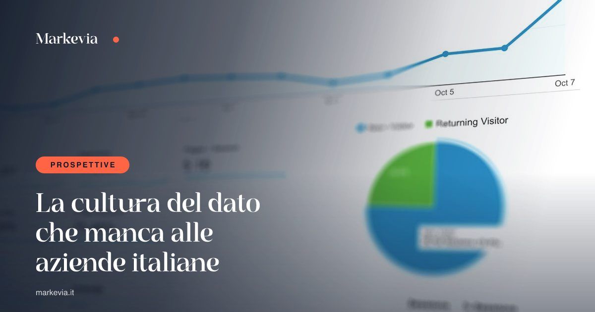 La cultura del dato che manca alle aziende italiane