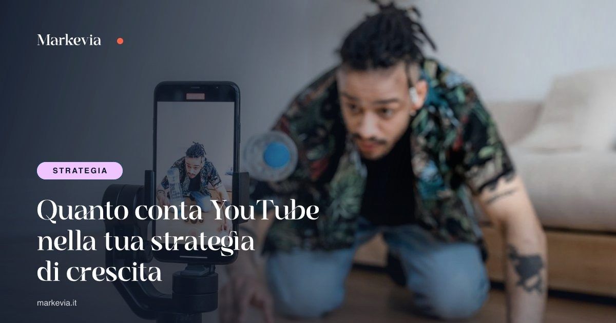 Quanto conta YouTube nella tua strategia di crescita