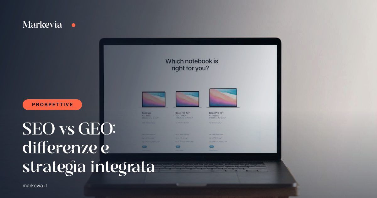 SEO vs GEO: differenze e strategia integrata