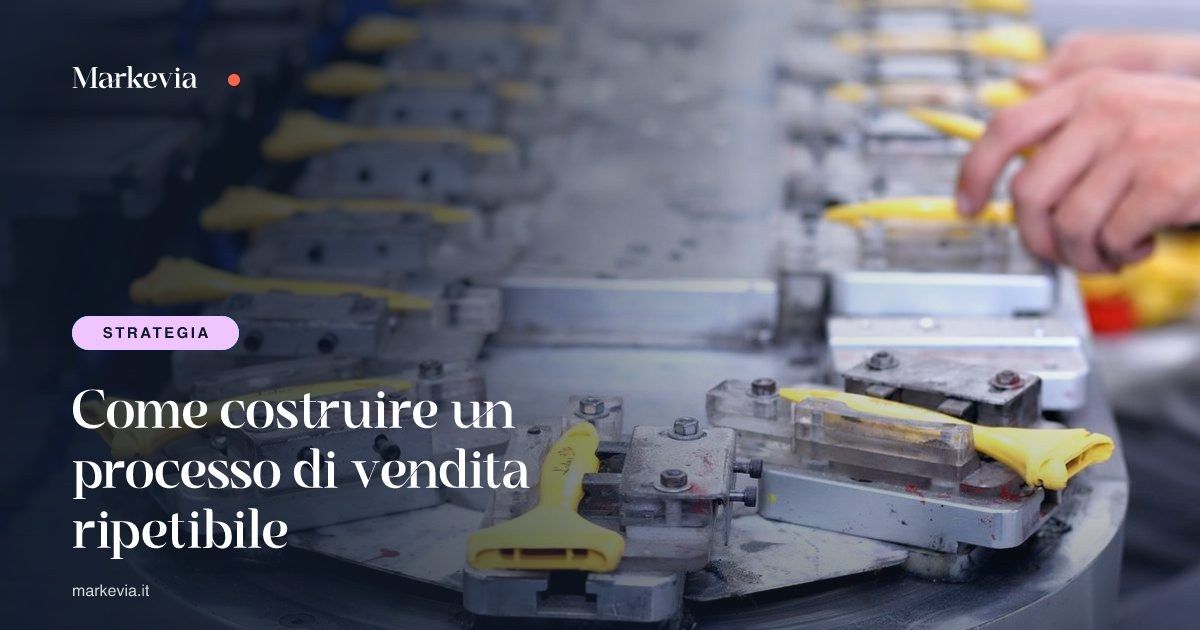 Come costruire un processo di vendita ripetibile