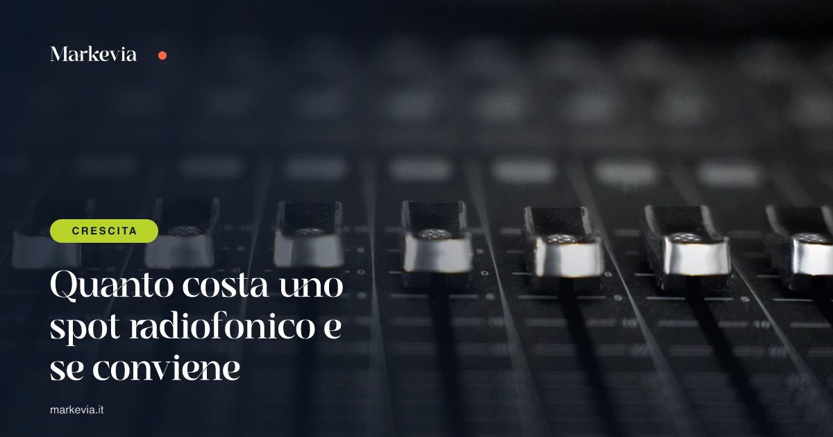 Quanto costa uno spot radiofonico e se conviene