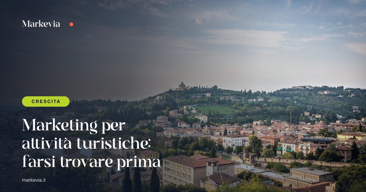 Marketing per attività turistiche: farsi trovare prima