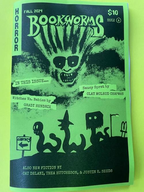 cover image of the book Bookworms Horror Zine #6