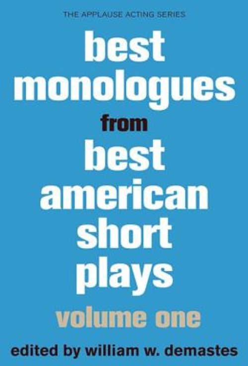 cover image of the book Best Monologues from Best American Short Plays