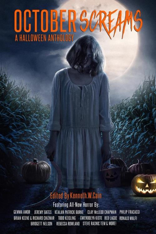 cover image of the book October Screams