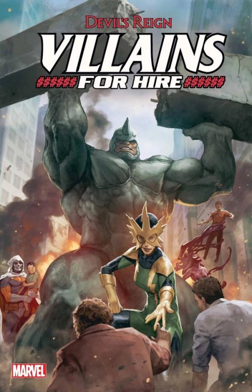 cover image of the book Devil's Reign: Villains for Hire