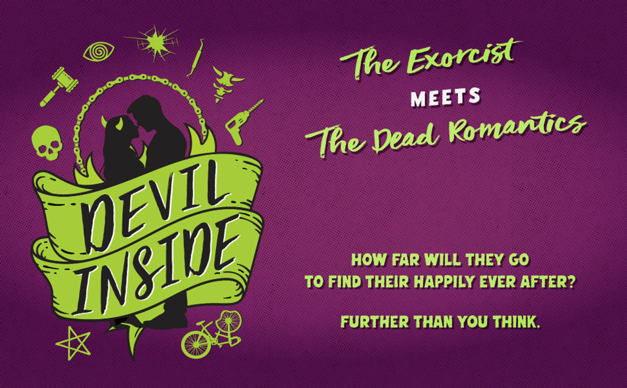 Cover graphic from the book The Devil Inside