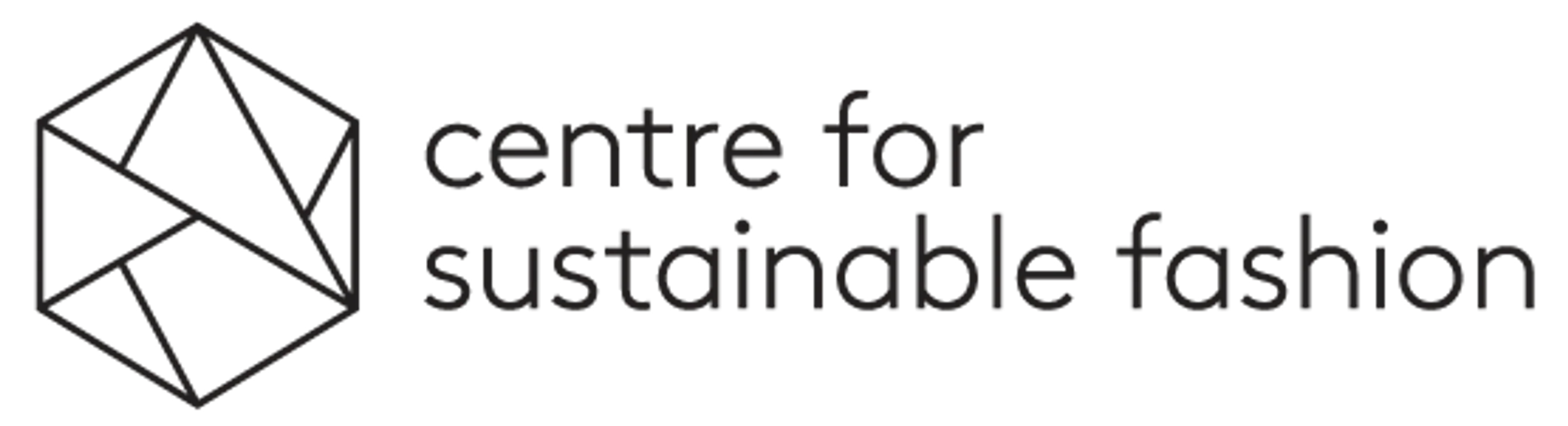 Centre for Sustainable Fashion logo black