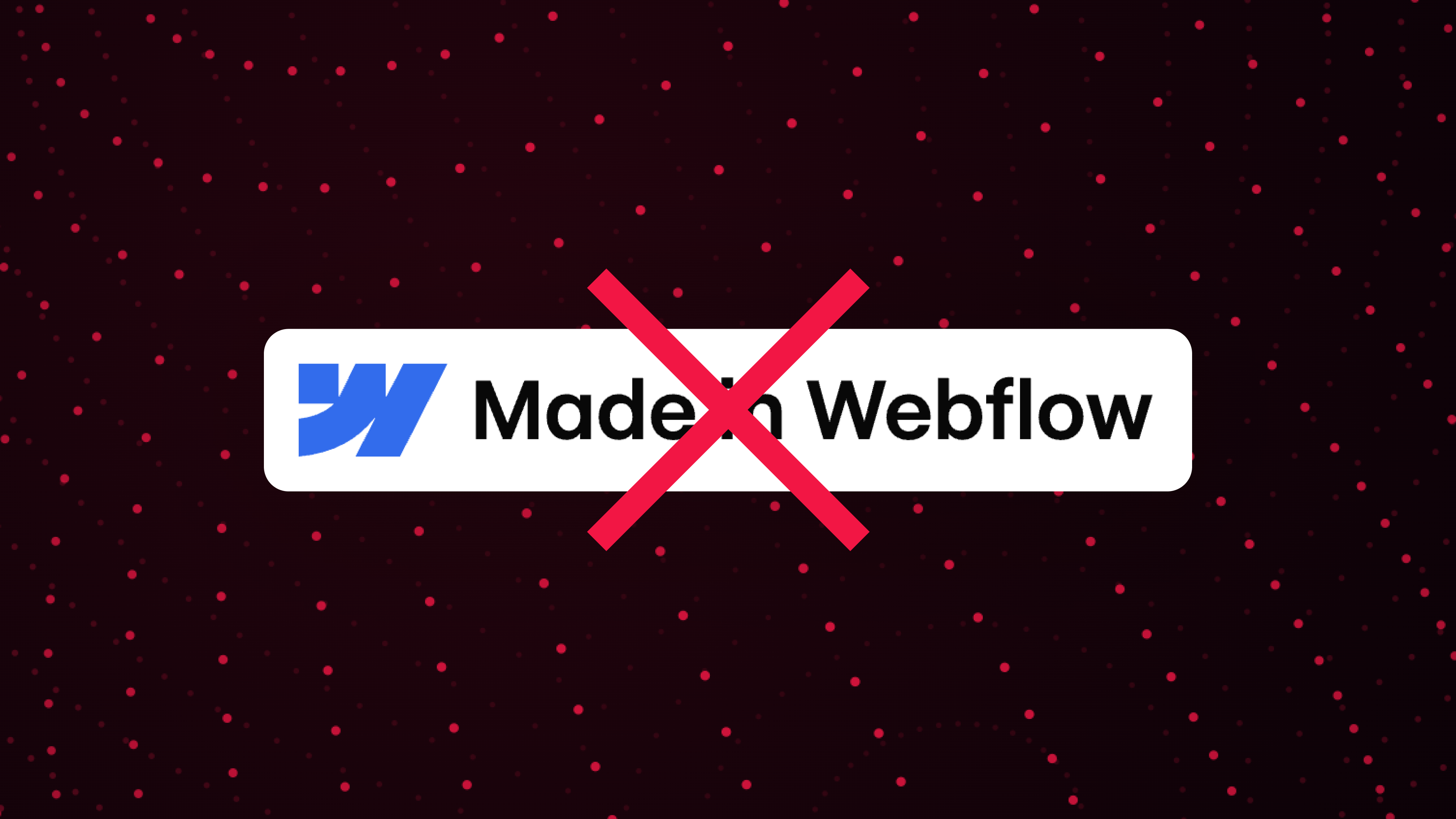 Oculta el “Made in Webflow” de una web pública