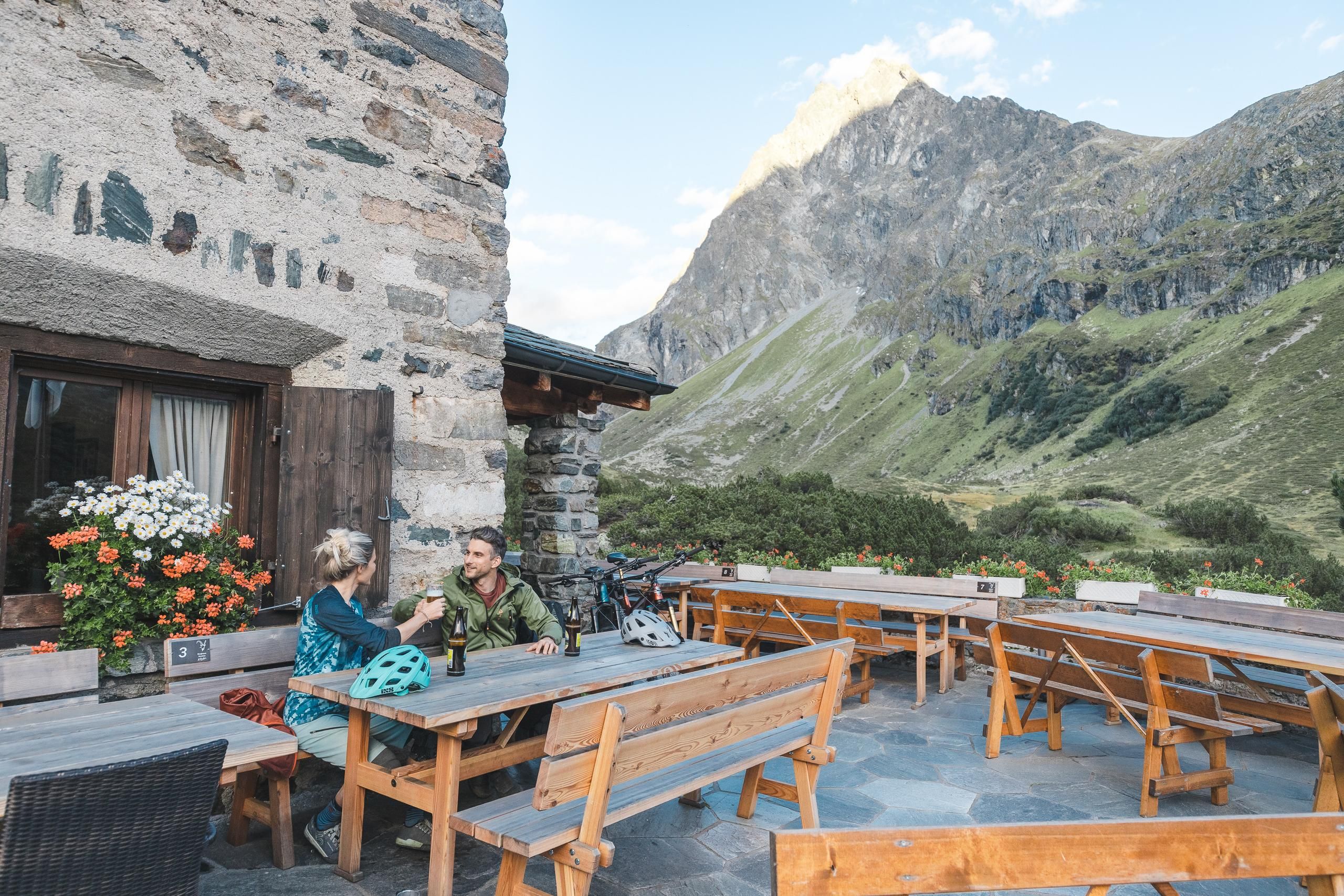 Einkehrmöglichkeiten bei den E-Mountainbike-Touren