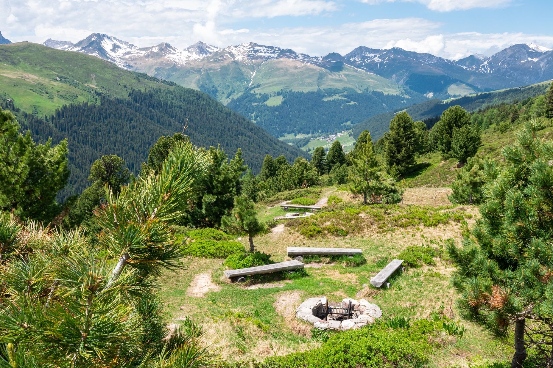 Grillplatz Arvenwald im Sertig