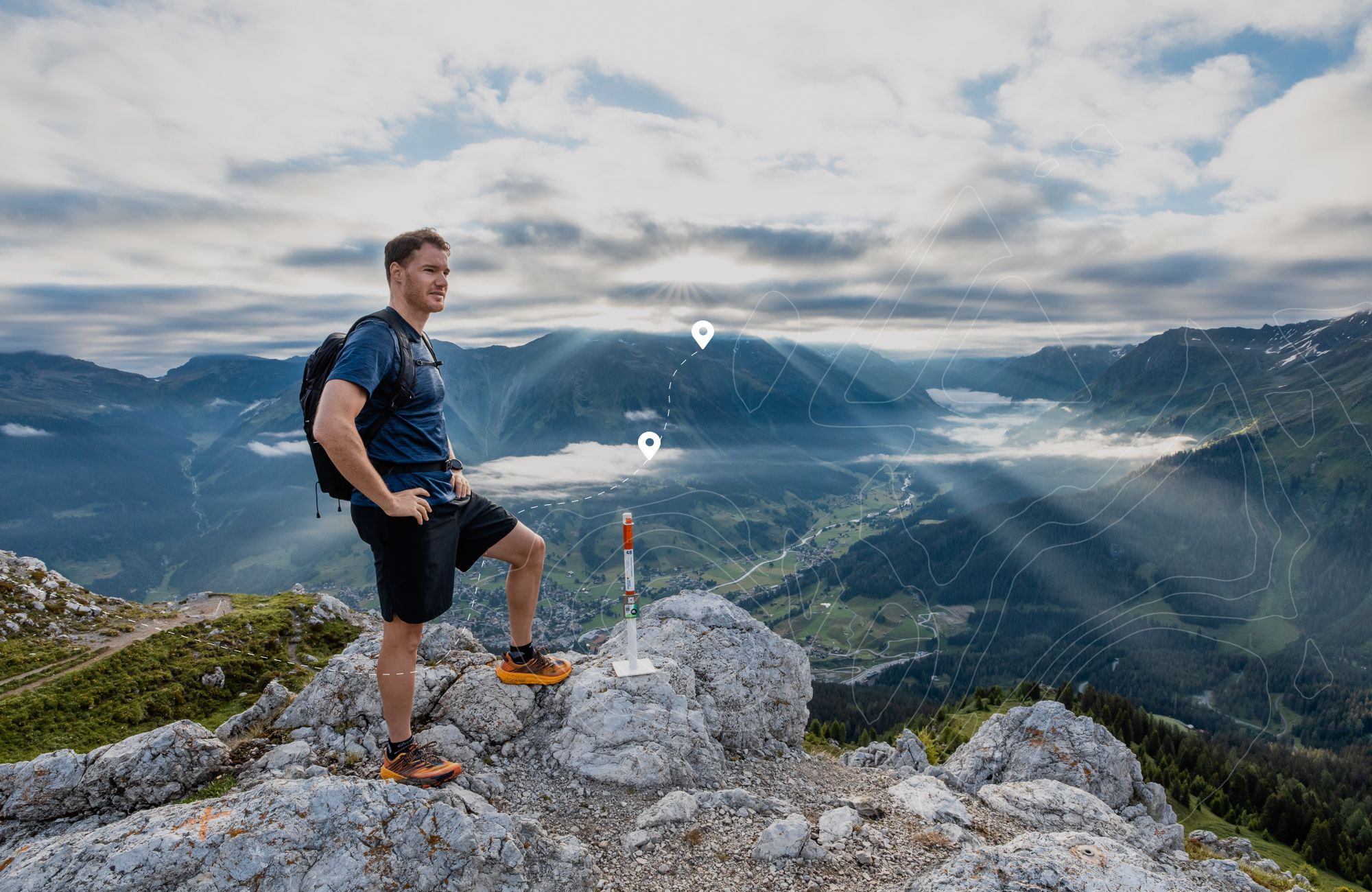 #Aussichtsmeister-Challenge in Davos Klosters