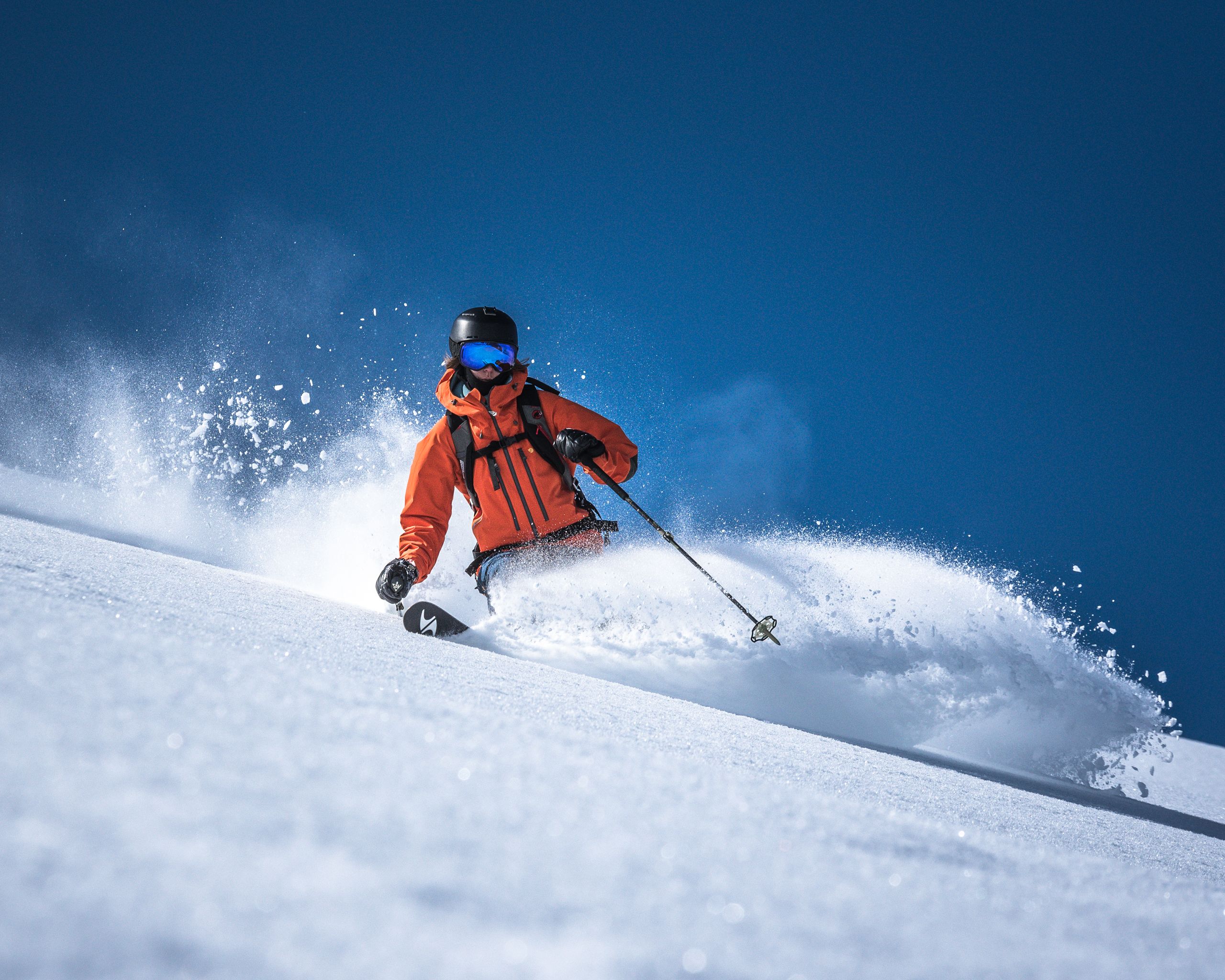 Freeride Davos Winter Schnee