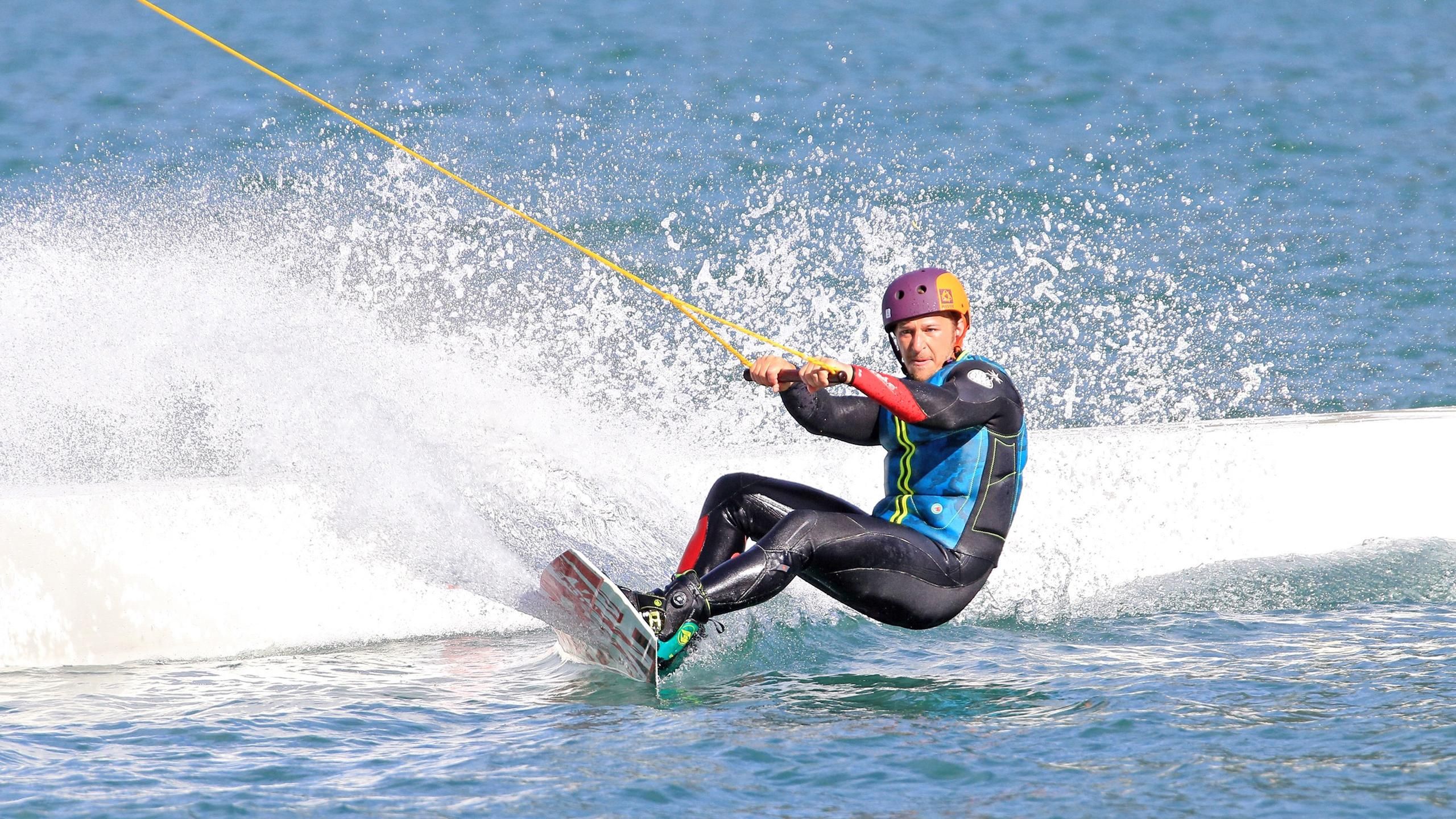 Wake Board Wasser Sommer Fahrer